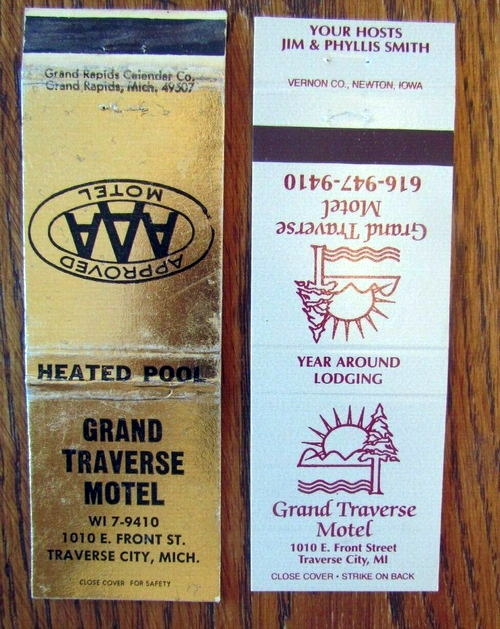 Grand Traverse Motel - Matchbooks (newer photo)